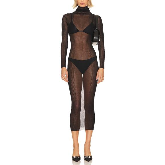 Ser.O.Ya 'Christine' Black Turtleneck Dress Size S - NWT